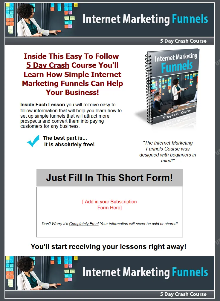 Internet Marketing Funnels