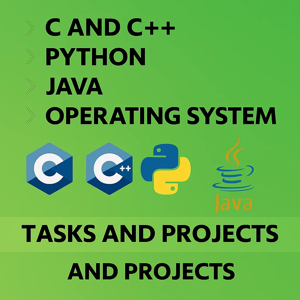Custom Coding Solutions â€“ Operating Systems, Java, Python, C & C++
