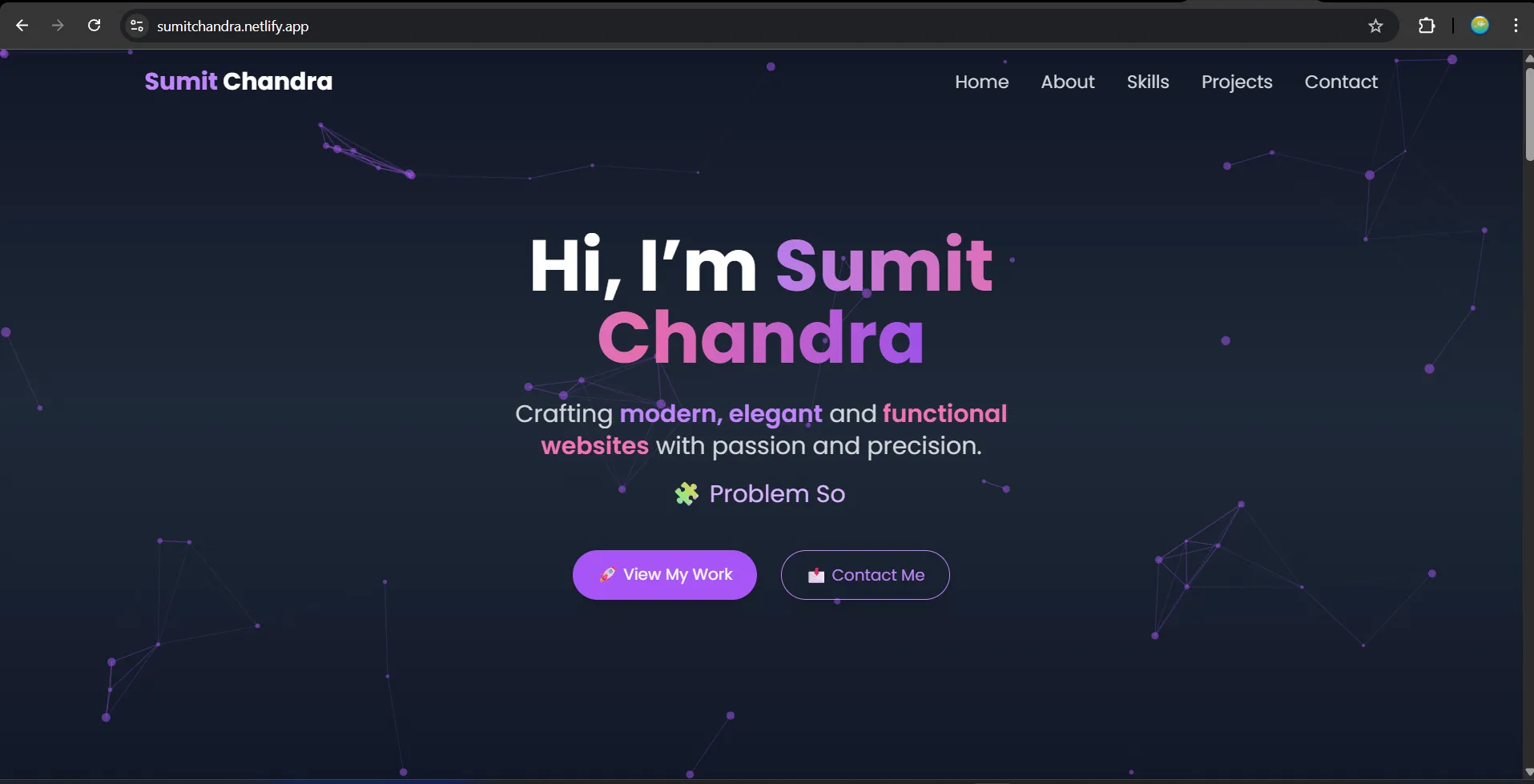 I will create a modern personal or blog website using React or Next.js