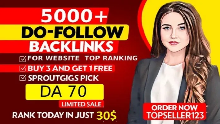I Will Create 5000+ Do-Follow Backlinks For Top Ranking