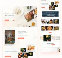 I will design creative UI UX for your website landing page