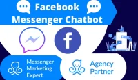 I will build a manychat messenger chatbot on facebook