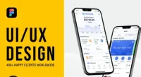 I will do UI UX design, website, dashboard, mobile app UI UX design in figma