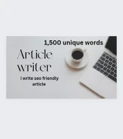 I will write seo friendly article and essay