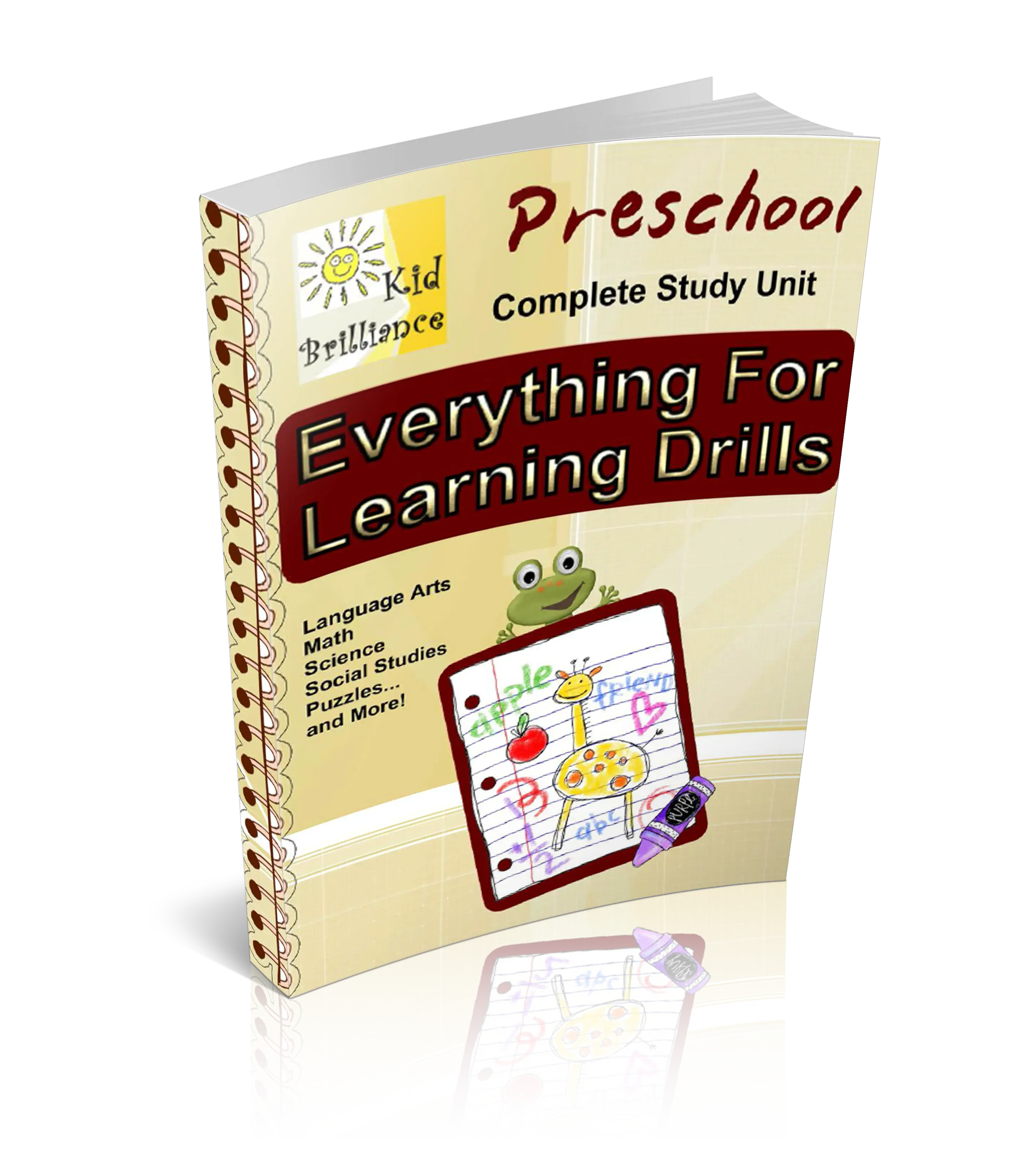 Preschool Complete Study Unit Everything For Learning Drills