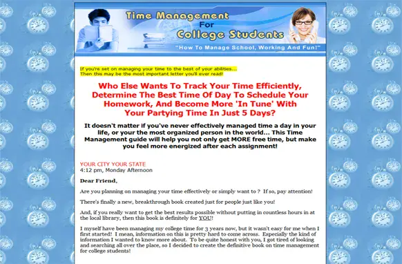 Time Management For College Students