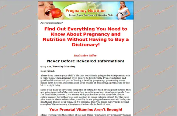 Pregnancy Nutrition