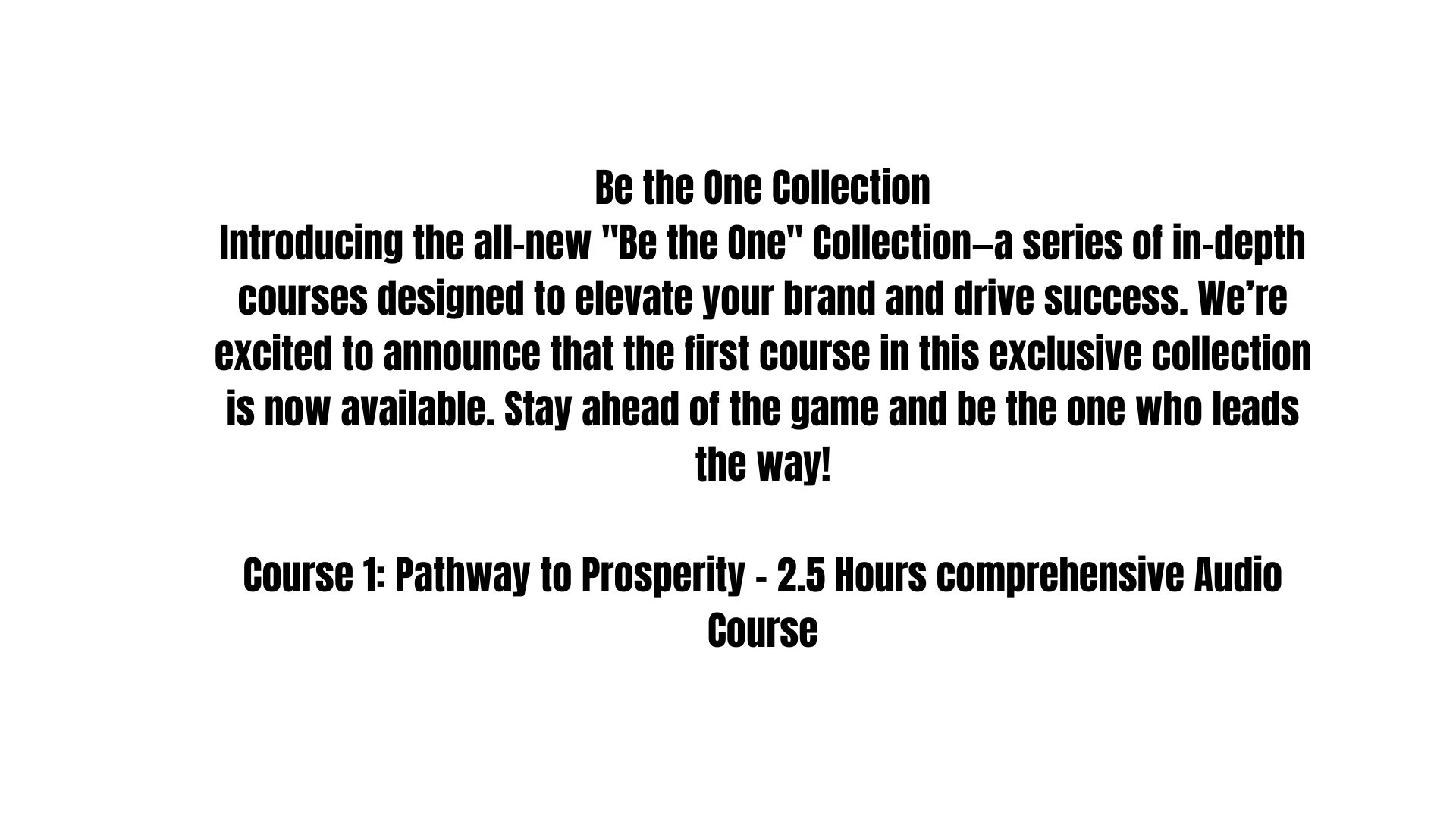 Course  Be The One 20250303t091052z 001