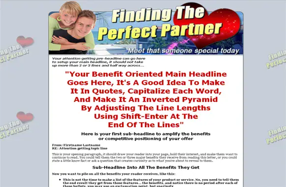 Finding The Perfect Partner