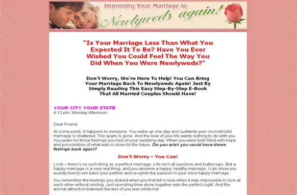 Improving Your Maggiage To Newlyweds Again