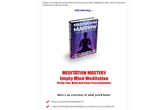 Empty Mind Meditation