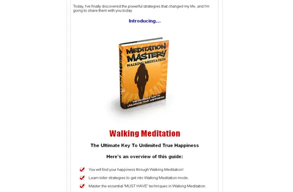Walking Meditation