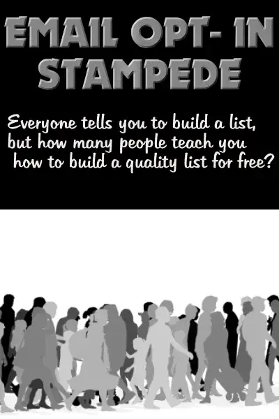 Email Opt In Stampede