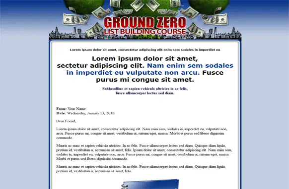 Ground Zero List Building Course