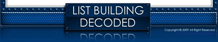 List Building Decoded