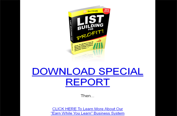 List Building For Profit