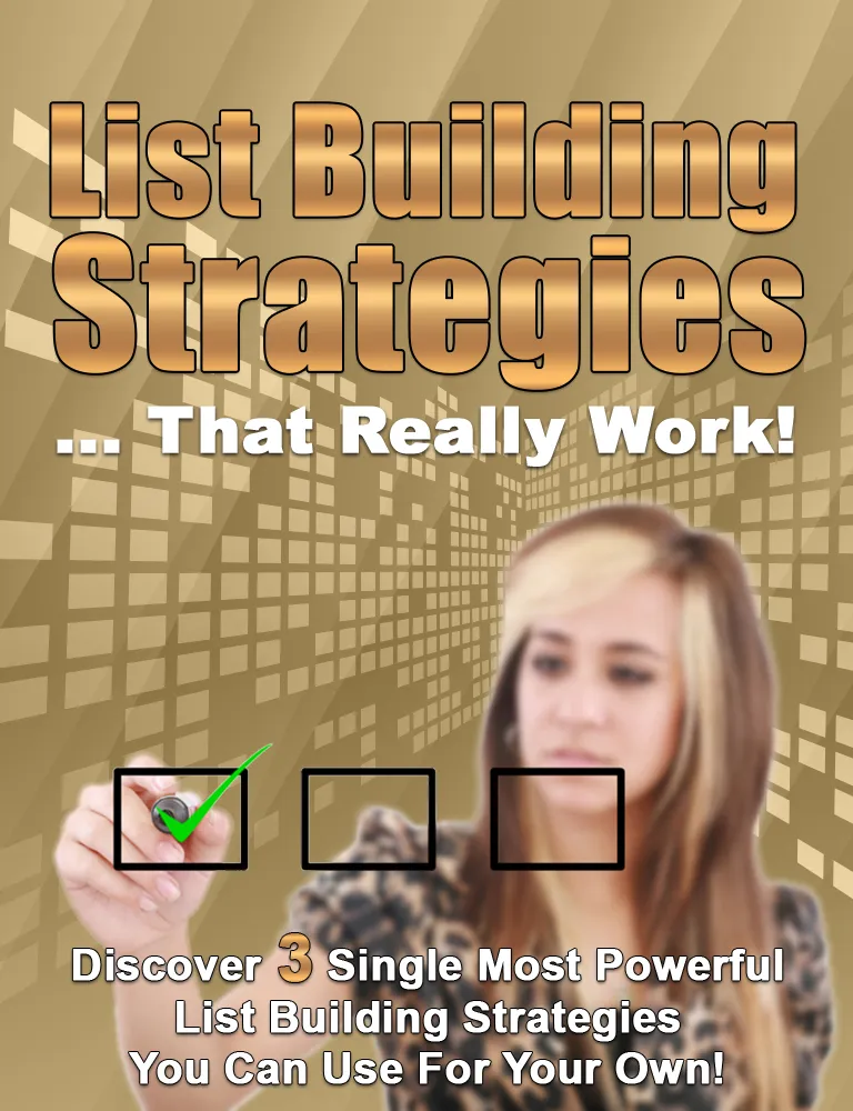 List Building Strategies
