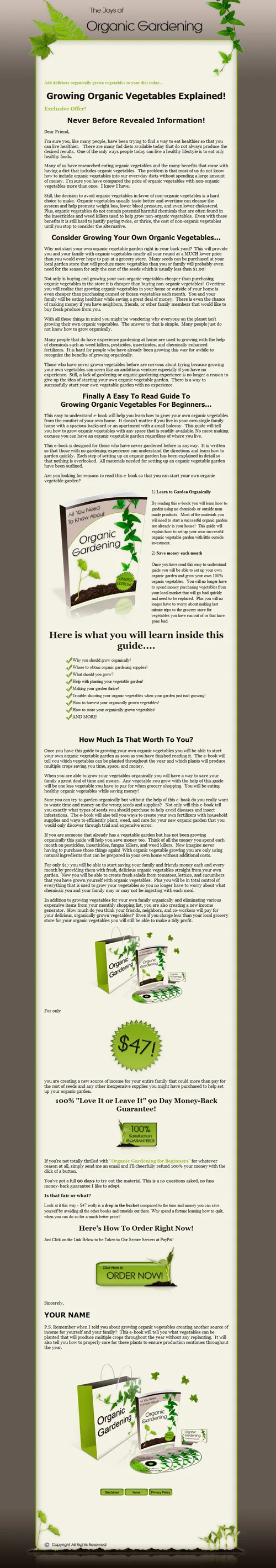 All You Need To Know About Organic Gardening