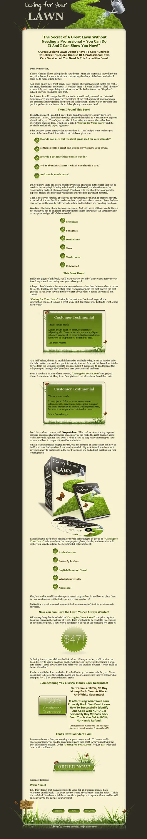 Caring For Your Lawn