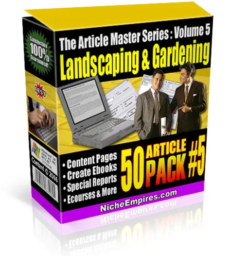 The Articles Masters Series Vol 4 Gardening