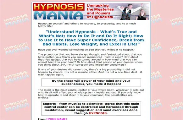 Hypnosis Mania