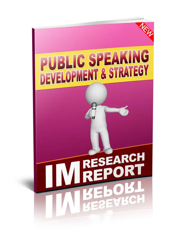 Public Speaking Development And Strategy