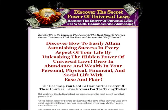 Secret Power Of Universal Laws