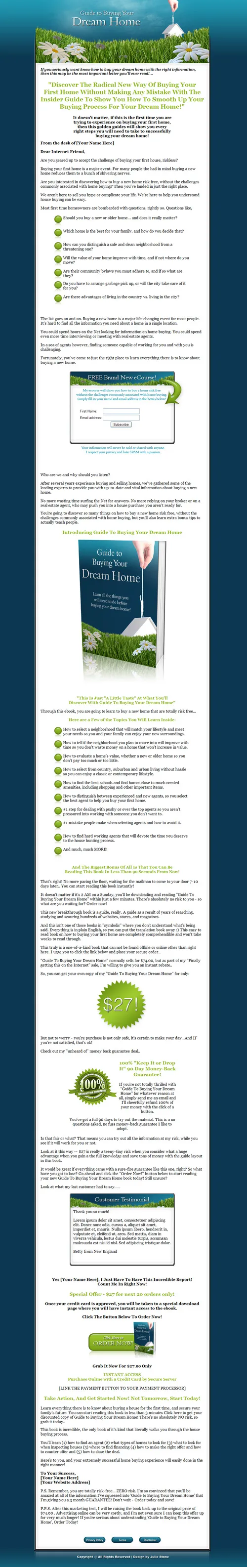 Guide To Buying Your Dream Home
