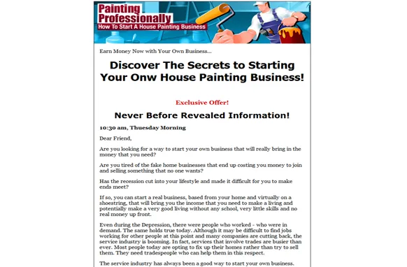 Painting Professionally