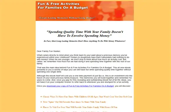 Fun And Free Activities
