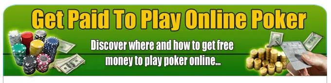 Get Paid To Play Online Poker