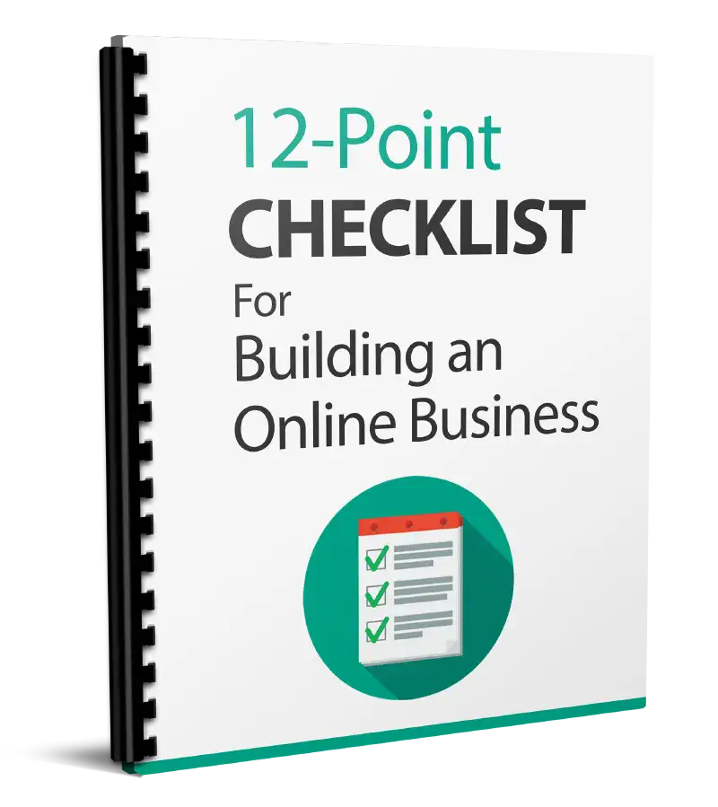 12 Point Checklist For Building An Online Business