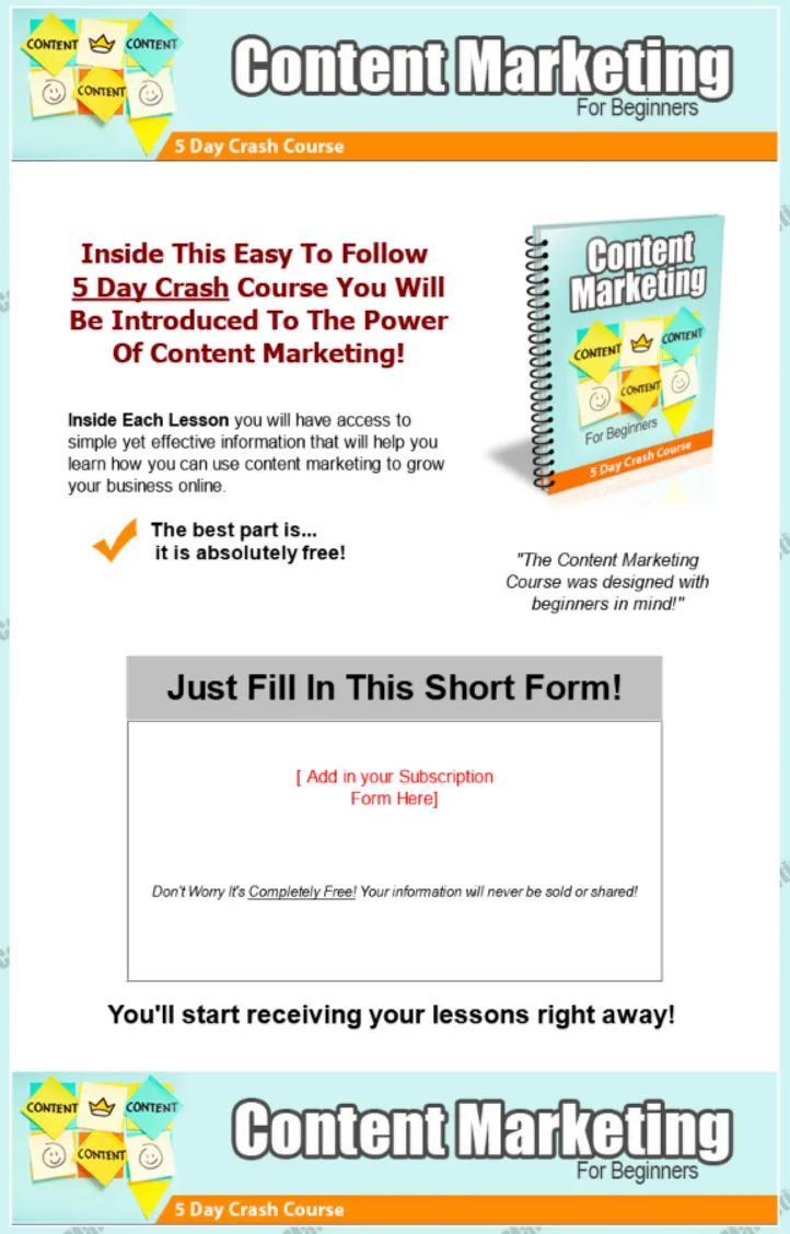 Content Marketing For Beginners