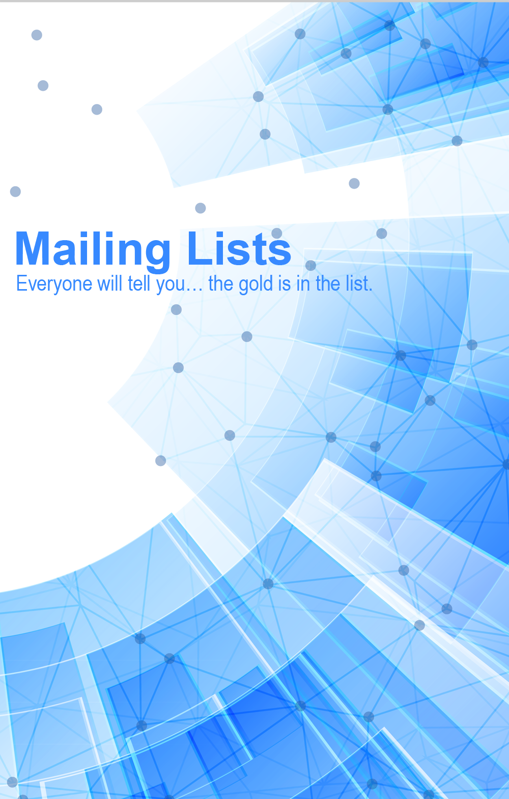 Mailing Lists