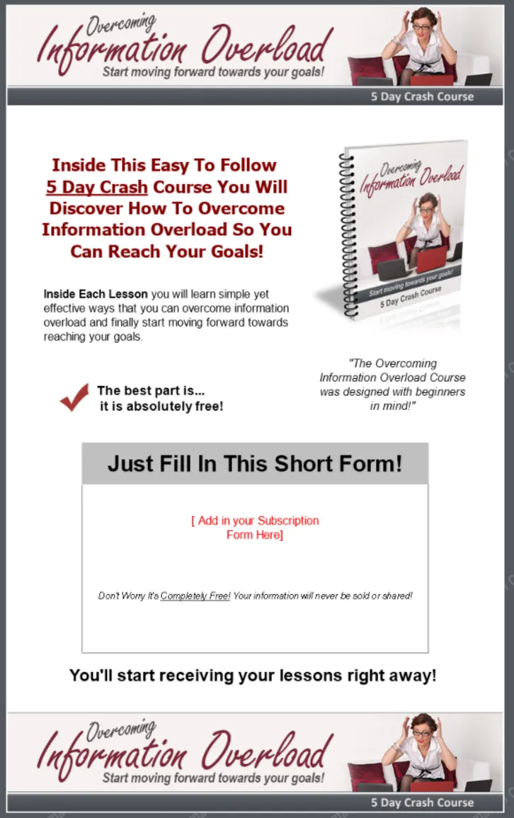 Overcome Information Overload