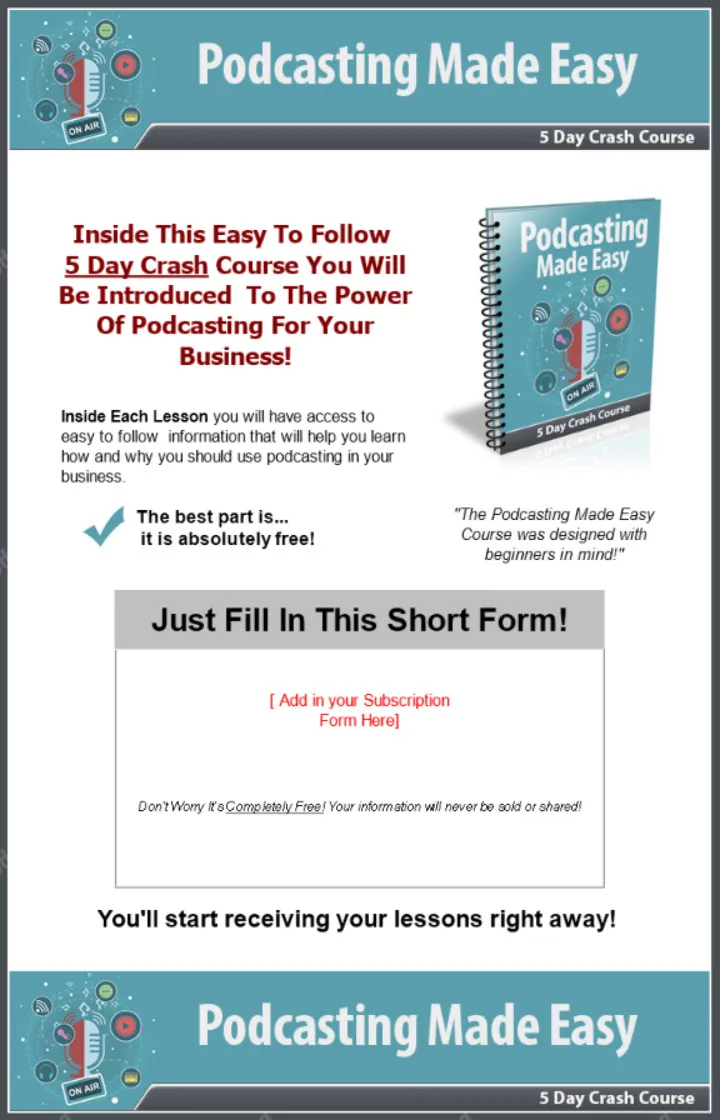 Podcasting Made Easy
