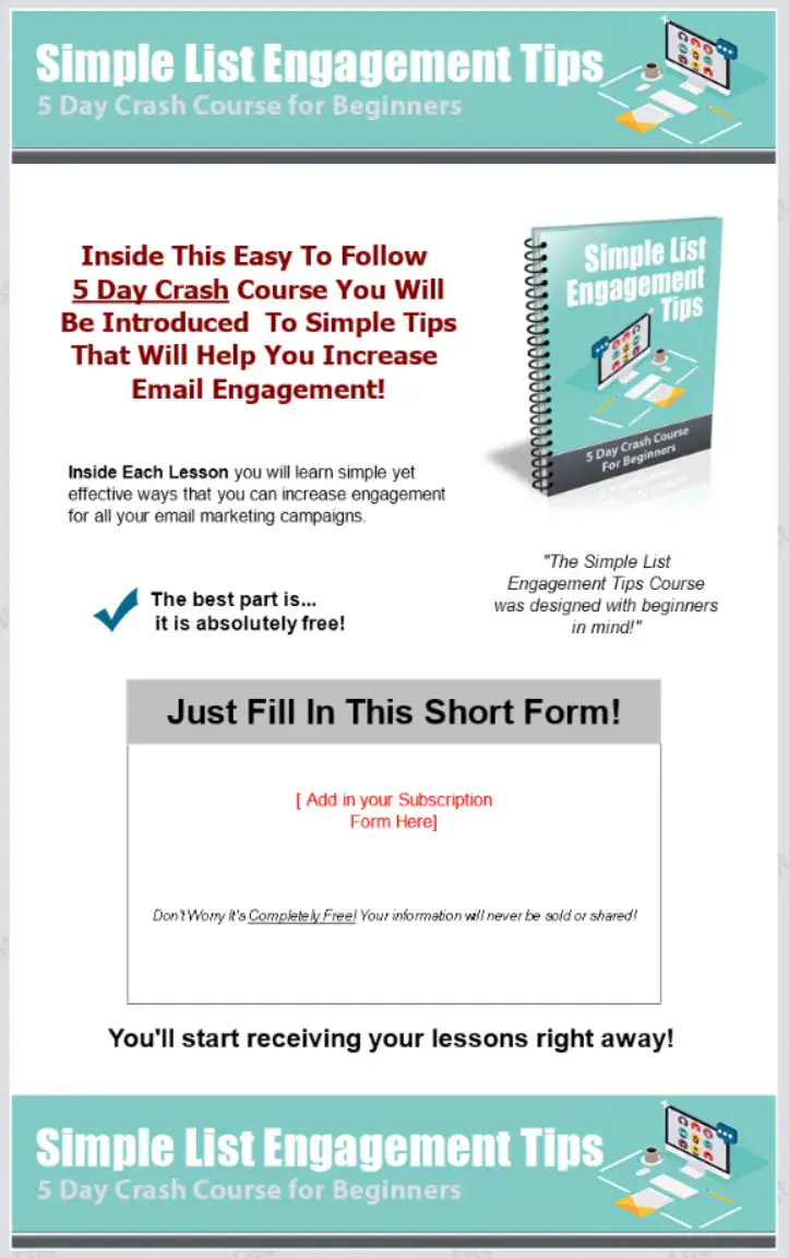 Simple List Engagement Tips
