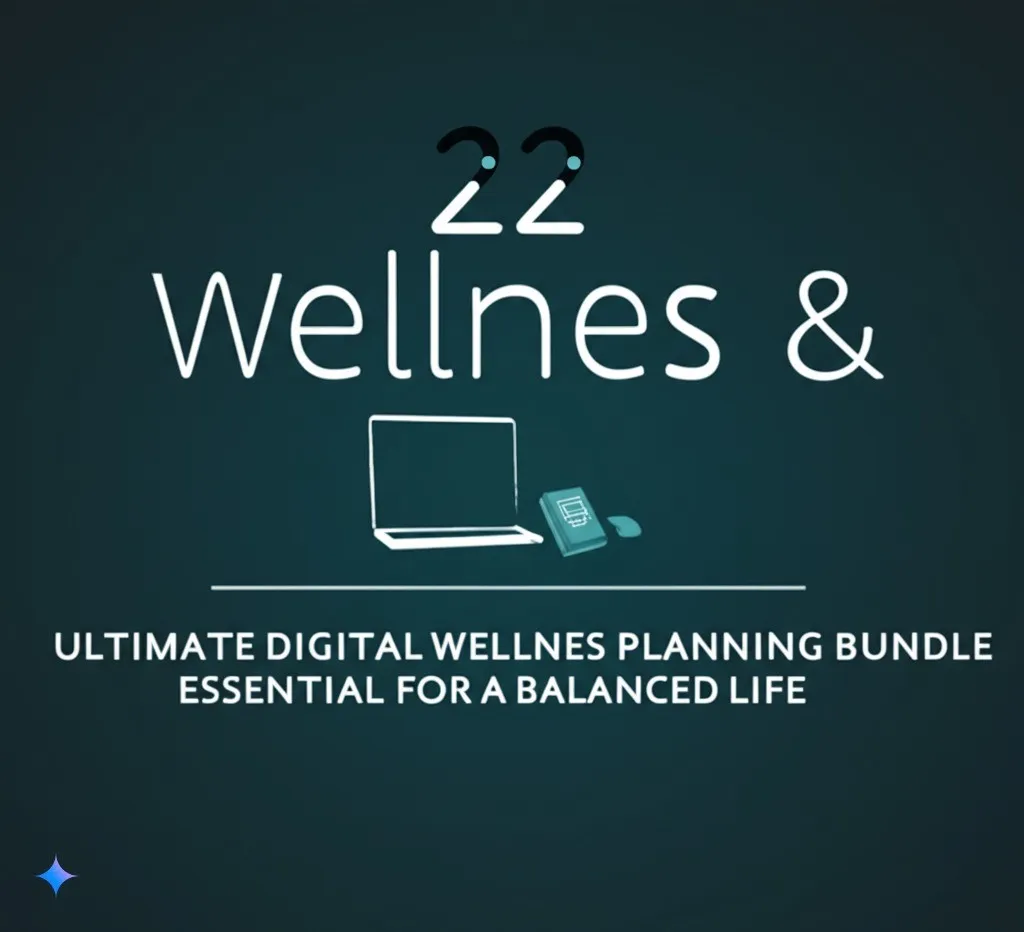 Comprehensive Wellness & Productivity Planner Bundle