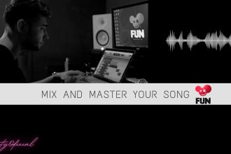 I will master your audio to perfection mixing available