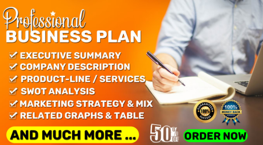 I will write effective business plan, financial plan or pitch deck