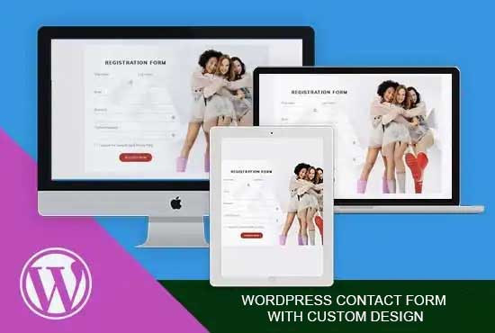 We will provide you the contact form in WordPress