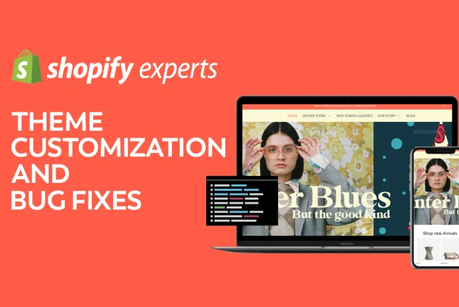 I will provide shopify theme customization or bug fixes