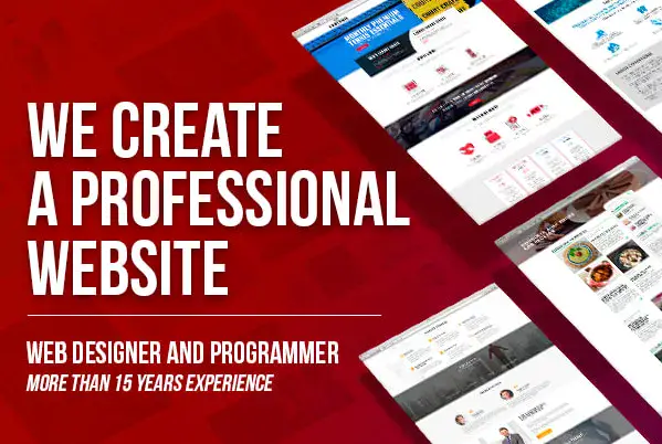 I will create a professional website for your business