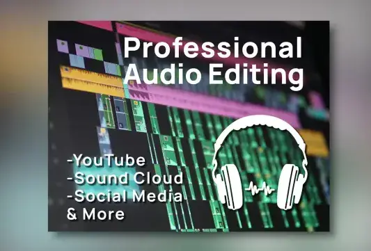 I will remove noise, wind, echo, repair and restore audio