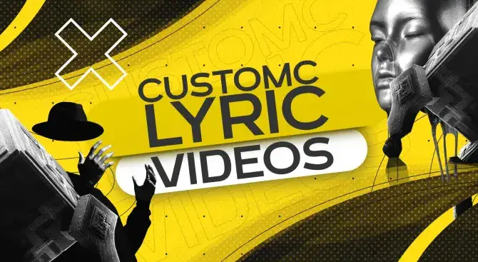 I will create professional custom lyric videos in any style