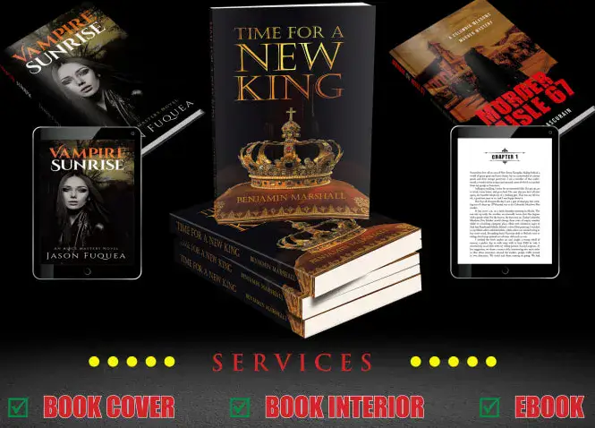 I will design book cover, book interior, and ebook conversion