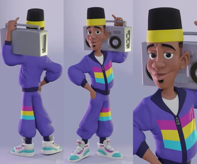 I will model high quality 3d characters for animation and game