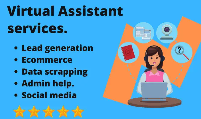 I will be your professional VA virtual assistant for business