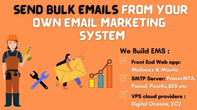 I will build a self hosted email marketing system for your business