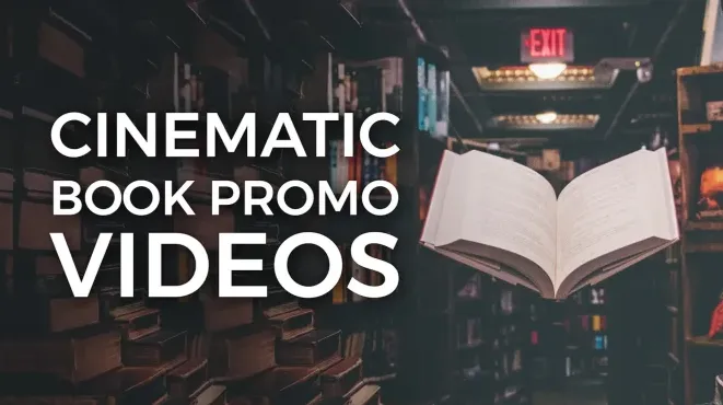 I will create a stunning and cinematic book trailer video